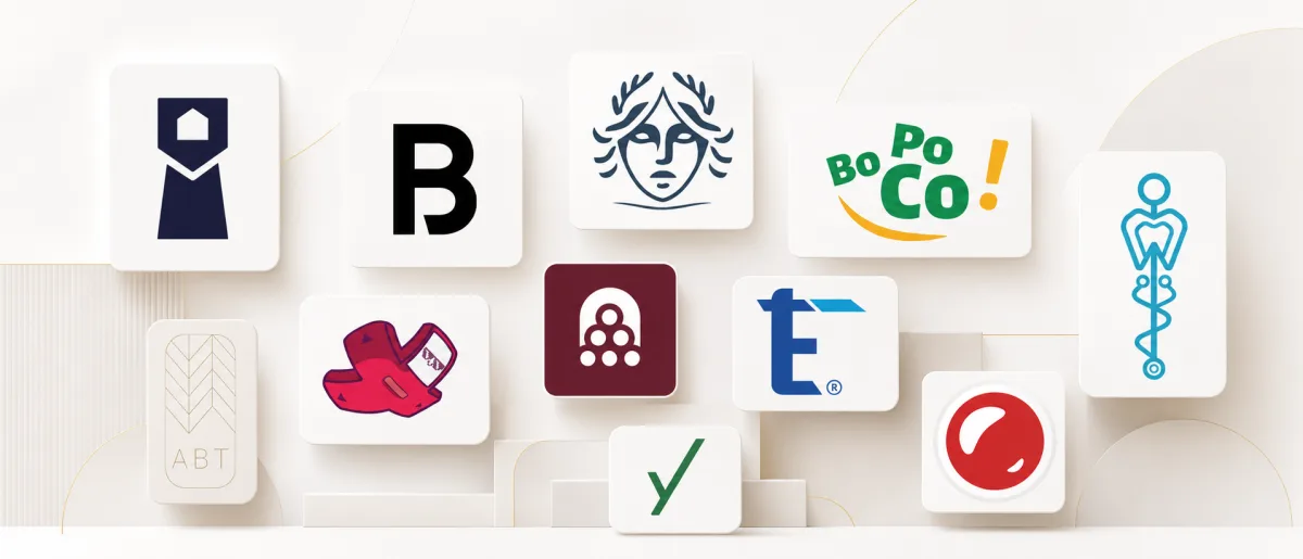 Ensemble de logos créés par 2RO Graphic Design