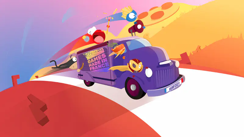 Visuels événement gaming - Paris - Game Made in France