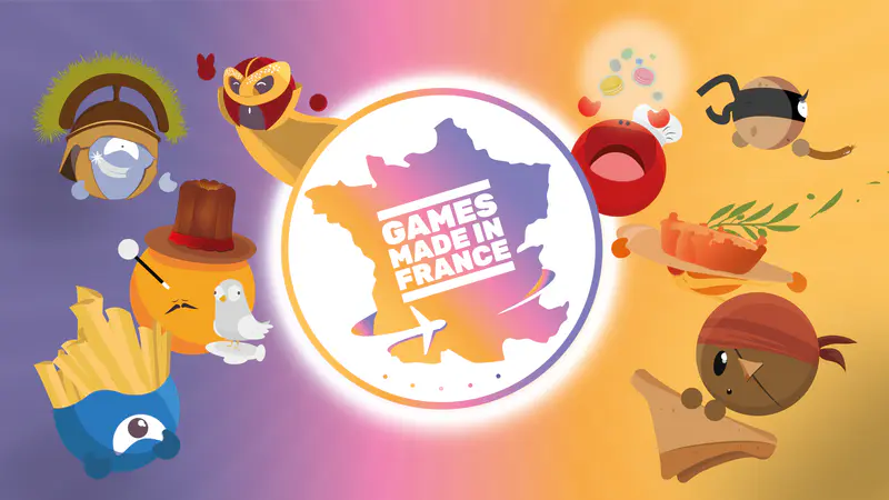 Création graphique - événement Paris - Game made in France