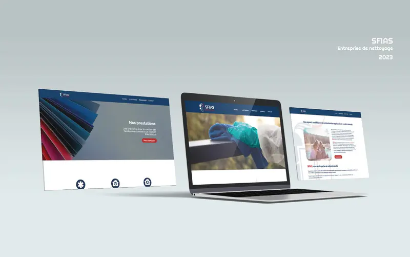 Site vitrine - secteur hygiène - SFIAS